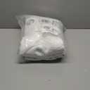 NICETOWN 100% Blackout Window Curtain Panels, Cold and Full Light Blocking Drapes with Black Liner for Nursery, 84 inches Drop Thermal Insulated Draperies (White, 2 Pieces, 52 Wide Each Panel)