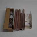 Wood Curtain Rod Elegant 76"