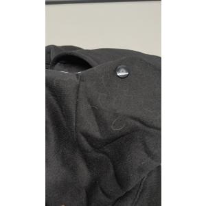 Tomkas Small Dog Sling Carrier - Zipper Pocket & Adjustable Strap & Zip Pocket - for 3-10 lbs Pets (Black, M - Zipper Pocket & Adjustable Strap)