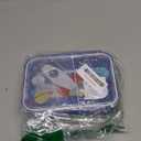 Stephen Joseph Space Meal Holder, Plastic, 7.125 in x 5.25 in x 2 in, BPA, Phthalate, PVC Free, Dishwasher and Microwave Safe