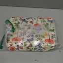 Lbxgap Colored Pencil Case- 200 Individual Slots Pencil Holder Pen Bag Large Capacity Pencil Organizer with Handle Strap Handy Colored Pencil Box with Printing Pattern (White)