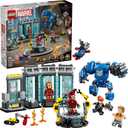 LEGO Marvel Iron Mans Laboratory: Hall of Armor Building Toy - Marvel Superhero Toy for Kids, Boys and Girls, Ages 8+ - with Mini figures and a Mech - Gift Idea for Birthdays - 76315