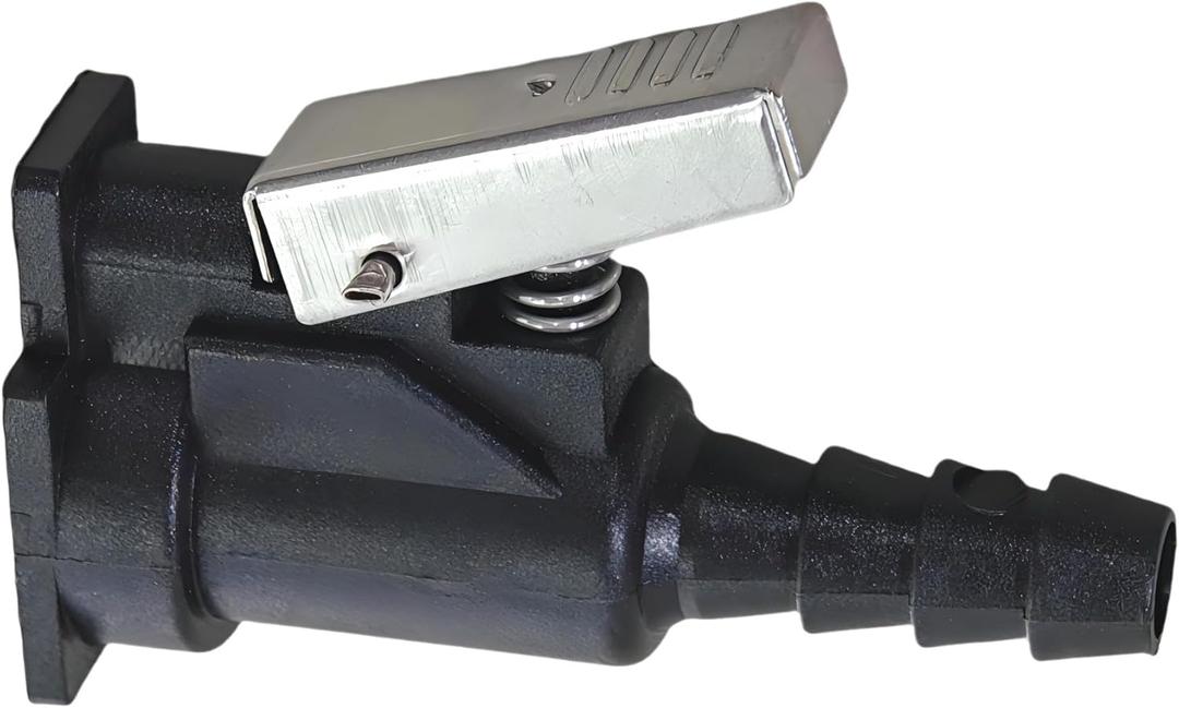 2129 5/16 Fuel Line Connector for OMC Johnson Evinrude Outboards Engine Fuel Hose Fitting Compatible with Ethanol Blended Fuels