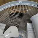 Amazon Basics 16" DC Motor Standing Floor Fan, 12 Speed with Remote, 3 Breeze Modes, Dual-Layered Blades (10 Blades), Timer, Energy Efficiency and Quiet DC Motor (28W), White