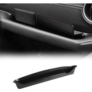 Interior Passenger Grab Handle Organizer Storage Tray Compatible with 2018-2023 Jeep Wrangler JL/JLU & Jeep Gladiator JT Accessory Box