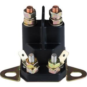BlueStars 12V 4-Terminal 117-1197 Starter Solenoid - Compatible with Exmark Toro Timecutter SS5000 Z4200 SS4225 SS4235 Zero Turn Lawn Mower 784-1221-210 104-3189 E513075 1-513075 212655 28-4210