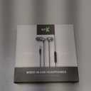 in Ear Wired Earbuds, Wired Headphones with Microphone, 3.5mm Corded Earphones with in Line Volume Controller, Black