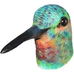 Realistic Humming Bird Latex Mask Halloween Costume Party Latex Animal Bird Head Mask Carnival Masks