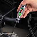 WINAMOO Automotive Test Light with 3-48V LED Digital Voltage Display, Auto Circuit Tester with Voltmeter & Dual Color Polarity Indicate, Electric Test Pen w/Stainless Probe for Car/Truck/SUV Checker