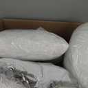 Bed Pillows Queen Size Set of 4, Firm Hotel Pillows for Sleeping, Cooling Pillows for Side & Back Sleepers, Down Alternative Filling, 20 x 28 Inches