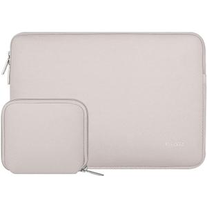 MOSISO Laptop Case 13 inch, 13 inch Laptop Sleeve Bag Compatible with MacBook Air 13 M4 M3 M2 M1 2025-2018 / Pro 13 M2 M1 2025-2016, Neoprene Computer Sleeve Bag with Small Case, Rock Gray