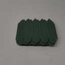 10PCS Green Garden Edging Borders, 8.66 inch Tall Plastic Garden Landscape Edging, 7.2ft Interlocking Decorative Garden Fences Edging, Lawn Edge Flower Bed Border for DIY Patio Walkways Yard