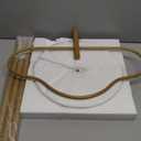 SEMIR Metal Gold Coat Rackswith Marble Base Modern Coat Tree for Coats, Hats, Scarves Cloud Shape Freestanding Coat Rack for Bedrooms, Living Rooms, Entryway