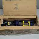 TCE TCET825051 Torin Hydraulic Low Profile Trolley Service/Floor Jack with Single Piston Quick Lift Pump, 2.5 Ton (5,000 lb) Capacity, Blue
