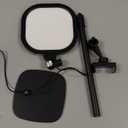 Desktop Video Conference Lighting Kit, Professional LED Light with Stand and Phone Holder, Adjustable Brightness and Color Temperature for Zoom Streaming Video Recording Makeup, US