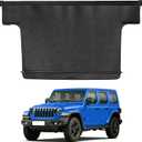 VIWINLA® Retractable Trunk Cover Compatible with 2018-2024 2025 2026 Jeep Wrangler Cargo Cover Rear Trunk Security Cover Wrangler Accessories Privacy Screen Cover