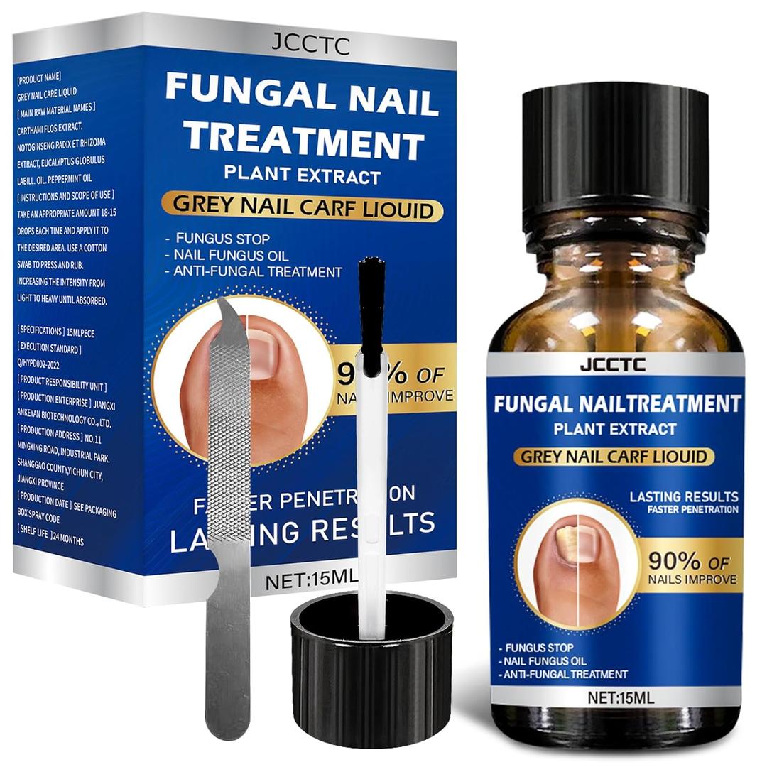 3 x Multi-Purpose Nail Repair, Nail Solution with Tea Tree Oil for Discolored and Damaged Nails，Plant Drops for Nails Care，Discolored and Damaged Nails(1PC) ﻿