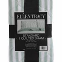 Ellen Tracy Standard 1 Quilted Sham 20x26in Green