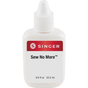 SINGER 00184 Sew No More Fabric Glue, 3/4-Fluid Ounce,