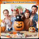 2 x Capoda 170 Pcs Halloween Party Favors for Kids, 12 Sets DIY Witch Broom Bags with Pumpkin Straws Skull Tags Spider Eyeball Toys Stickers for Trick or Treat Goodie Bag Fillers Classroom Supplies