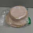 102PCS Pink Plastic Plates - Pink and Gold Plate - Heavyweight Disposable Plate with Gold Rim - Fancy Dinner & Dessert Plates for 51 Guests Weddings & Parties