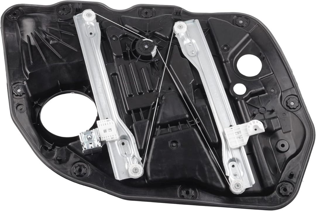 Dasbecan Front Right Passenger Side Power Window Regulator Compatible with Kia Optima 2014 2015 2.0L 2.4L Replaces 82481-2T510 82481-4C500 Without Motor