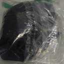 Black Wrap Dress With Lace Sleeves, Size S