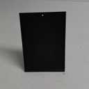 Malden International Designs Modern Life Millenium Metals Matte Black Metal Picture Frame, 5x7, Black