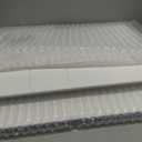 Home Bath Stone Mat 24"x16" (2-Pack) Quick-Dry, Non-Slip Diatomaceous Earth Mat, Stylish & Absorbent, White Straight