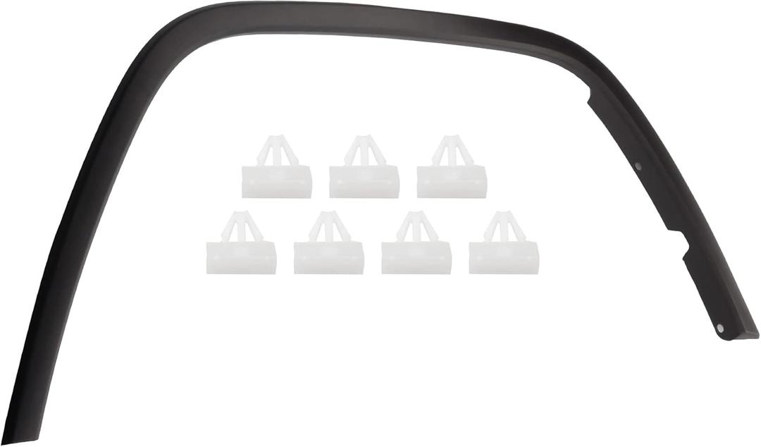 Dasbecan Front Right Fender Trim Fender Flare Compatible With Jeep Grand Cherokee 2011-2016 Replaces# CH1291106 1MP38RXFAE Fender Molding Wheel Arch Trim