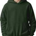 Spring&Gege Boys and Girls Oversized Fleece Pullover Hoodies Kids Soft Hooded Sweatshirts(7-8 Years)