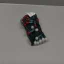 BOHON Red and White Christmas Lights 17FT 50 LED G15 Globe String Lights Outdoor Commercial Lighting Grade Tree Decorations for Indoor Xmas Decor, Green Wire, Waterproof