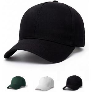2026 Official Baseball Cap, Cotton Soccer Fan Hat, Adjustable Football Sports Cap for Men Women Outdoor Travel Black