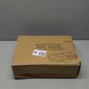 Snackle Box Container, 304 Stainless Steel Snack Containers, Portable Snacklebox for Veggie, Candy, Divided Serving Tray with Lid and Handle, 8 Compartment Fruit Platter for Party, Picnic, Travel