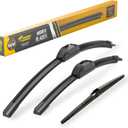 Raidbee 26"+16" Windshield Wiper Blades with 12" Rear Wiper Blade Automotive Replacement Set for Toyota RAV4 2019 2020 2021 2022 2023 2024  Genuine OEM Quality (Set of 3)