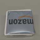 PaChyLuu Coasters Set of 6 with Holder, Small Blue Flowers Absorbent Woven Drink Cup Coasters Home Decor Tabletop Protection, 4 Inches