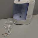 Vicks Warm Mist Humidifier FilterFree 1Gal Tank, Auto ShutOff, Night Light, VapoPad and VapoSteam Compatible (White)