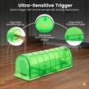 Humane Mouse Trap Indoor for Home, Live Catch and Release Rat Trap with Ventilated Chamber, 2 Pack Reusable No Kill Mice Trap Outdoor, Color: Green