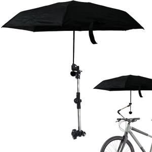 Universal 180 Adjustable Chair Umbrella with Clamp, Umbrella Holder for Stroller, Hole Diameter 0.8-1.3cm Umbrella Clamp Bike Umbrella Stretch Mount Stand Holder for Beach Chair