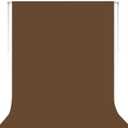 Dark Brown Backdrop for Photoshoot, Professional Photo Backdrop Background Curtain for Product Photography, Portraits, Wedding, Party, Live Streaming Video Recording 10X20 FT