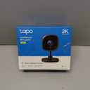 Tapo TP-Link New 2K Indoor Security Camera for Baby Monitor, Pet Camera | Motion Detection | 2-Way Audio | Night Vision | Cloud & SD Card Storage | Works w/Alexa & Google Home | Black C111