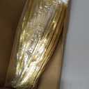 PATIKIL 2.4-inch Chiffon Pull Bows, 40 Pack Present Wrapping String Bows Ribbon Decorative Bow Tie for Wedding Party Birthday, Gold Tone