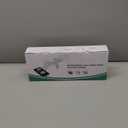 SAMODRA Bidet Attachment, Non-Electric Cold Water Bidet Toilet Seat Attachment with Pressure Controls, Retractable Self-Cleaning Dual Nozzles for Frontal & Rear Wash - Brushed Nickel