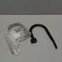 Drapery Holdback,Quality Metal Decorative Curtain Holdbacks with Zinc Alloy Cap Finials,Rust-Proof, Set of 2 Window Curtain Holdbacks,Matte Black