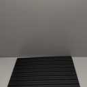 STICKGOO Slat Wall Panel, 3D Wall Panels for Interior Wall Decor PVC Fluted Textured Panel 12-Tile 19.7 x 19.7in - Black
