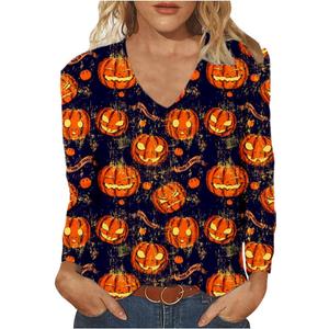 Women American Flag V Neck Shirt Patriotic USA T Shirt Stars Stripes Pullover 4th of July Tee Tops (Medium)