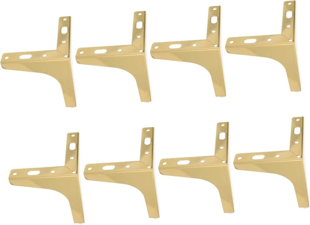 Elegant Metal Furniture Feet DIY Replacement Legs for Couch Sofa Table Dresser Cabinet Tv Stand