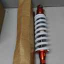 Shock Damper, Adjustable Damping 330mm Rear Shock Damper 13in Heavy Duty Steel for ATVs, Karts, Quads with Spring Adjustment