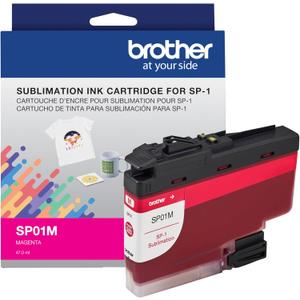Brother Genuine Sublimation Ink Cartridge Magenta (SP01MS), 48 ML