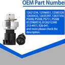 12673134 Oil Pressure Sensor Compatible with 2009-2020 Chevy Silverado 1500 2500 3500 Express Avalanche Camaro Tahoe Colorado Cruze Equinox Suburban GMC Savana Sierra Yukon Canyon Replaces 926041